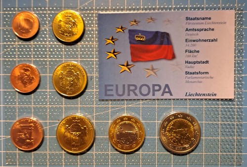 Euro probemünzen satz - probemünzen,