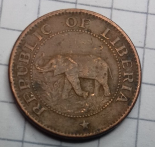 Liberia cent 1972 - liberia,