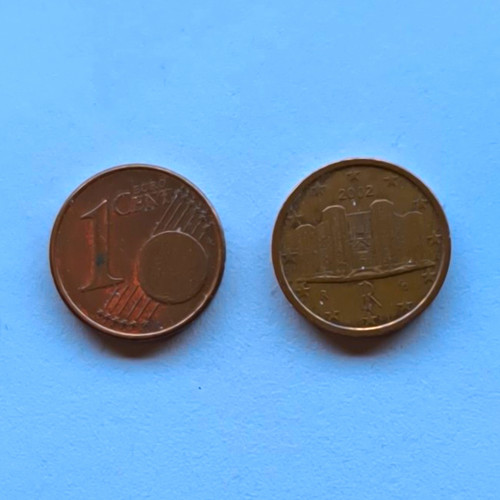 Italien cent euro münze - italien, euro-münze