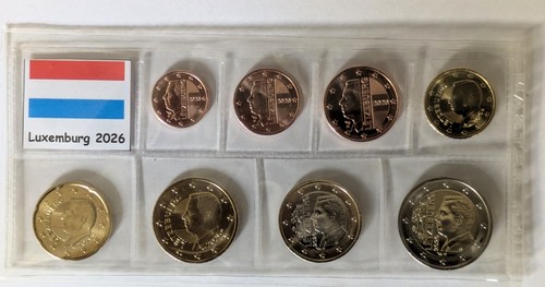 Luxemburg kms 2026 cent - 2026,