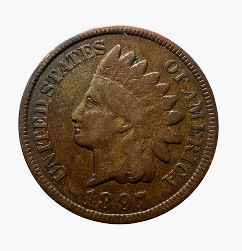 Cent 1897 usa - 1, indian