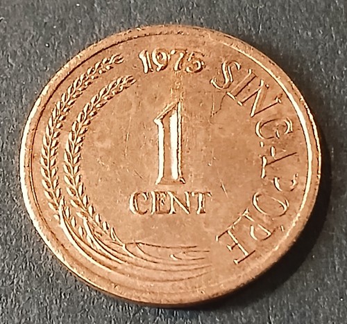 Münze singapur 1975 1 cent - singapur,
