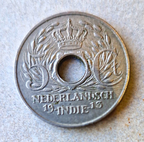 Nederlands indië cent 1913 - 1,