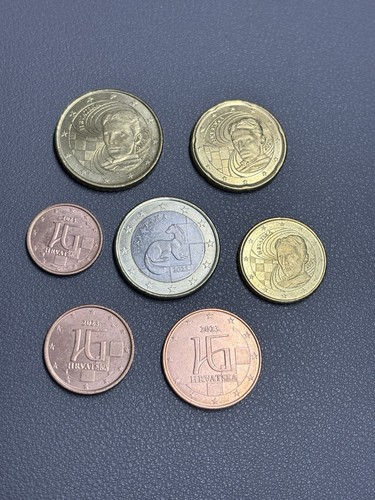 Kursmünzensatz kms kroatien - kursmünzensatz,