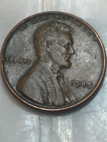 Usa cent 1945 lincoln wheat - 1945,