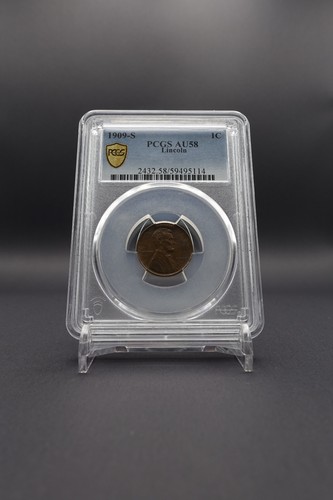 Cent lincoln 1909 - 1909-s, au58