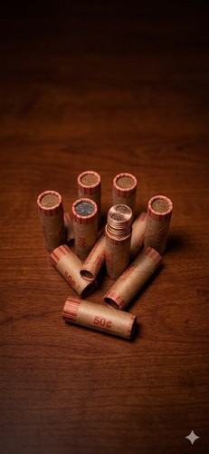 Usa rolle mit 1 cent - mit,