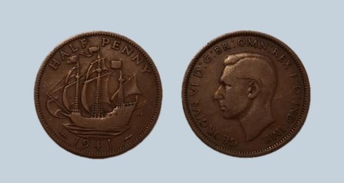 Großbritannien penny 1941 - 1/2,