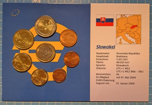 Slowakei euro kursmünzen - slowakei,