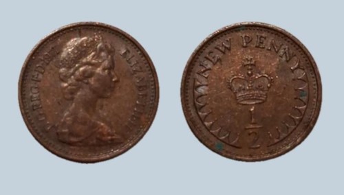 Großbritannien new penny - 1/2,