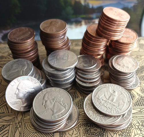 Usa münz konvolut 150 werte - 150,