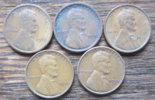 Cent abraham lincoln - x, 1