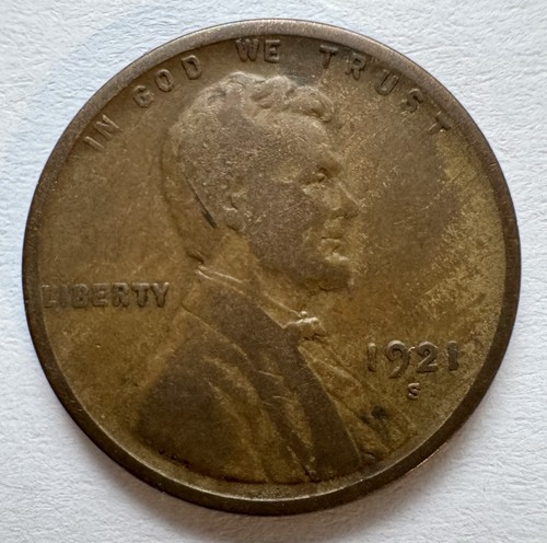 Usa cent 1921 lincoln - usa, s