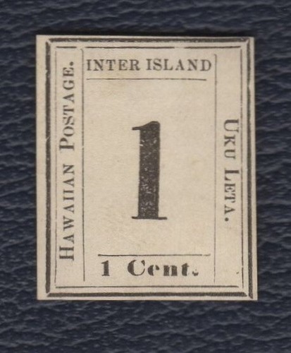 Hawaii 1859 cent black - 1859/60,, 1