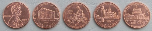 Usa 4x1 cent lincoln 2009 - 4x1,