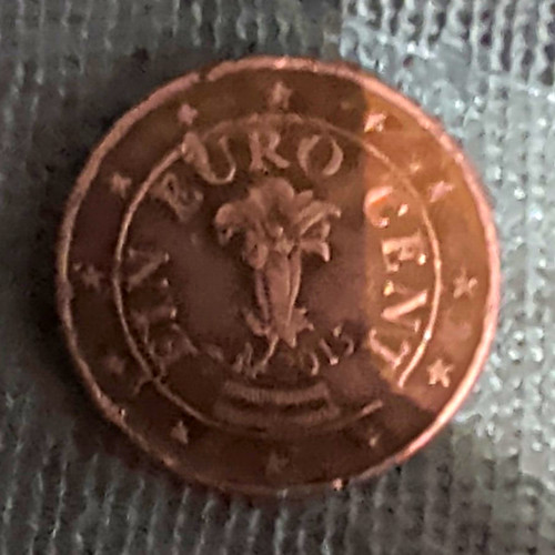 Euro cent münze 1999 kupfer - 1,