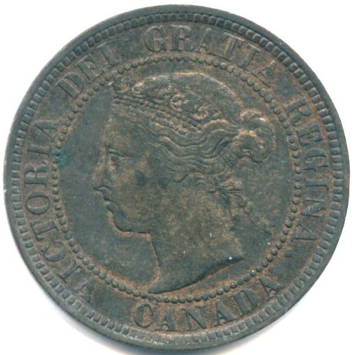 Canada cent 1886 bro - canada, 1