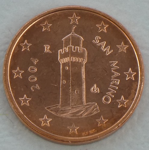 Cent kursmünze san - cent,