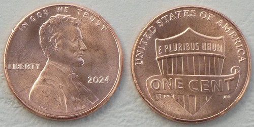 Usa cent lincoln 2024 unz - usa, p