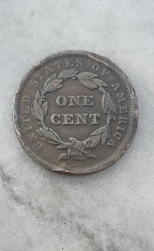 Münze usa cent 1843 large - usa,