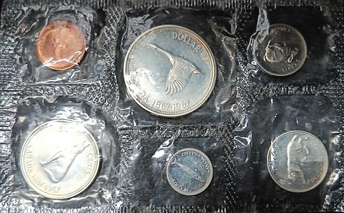 Canada official set coins - official,
