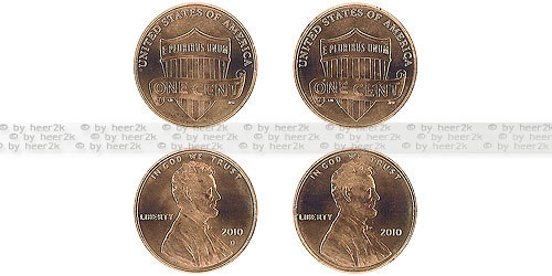 Usa cent penny 2010 d - cent/penny, +
