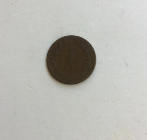 Cent münze 1878 - 1, niederlande