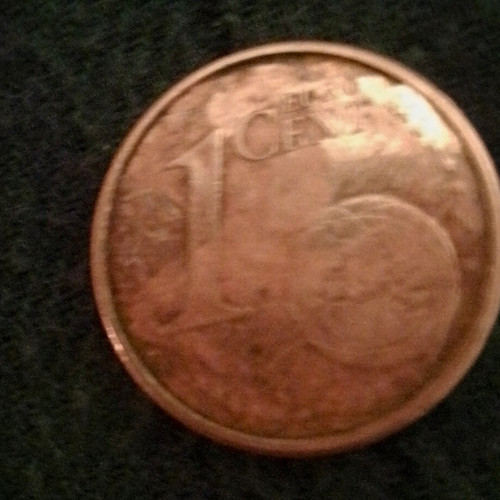 Spanien cent 2001 - cent, euro